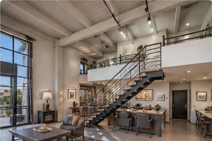 Illustrative Old Town Scottsdale modern loft condo